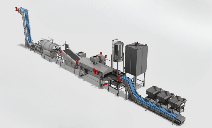 PELLET LINE WHITE cleanup